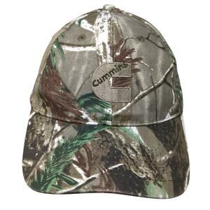 Cummins Strapback Baseball Cap Multi One Size Adjustable Embroidered Camouflage